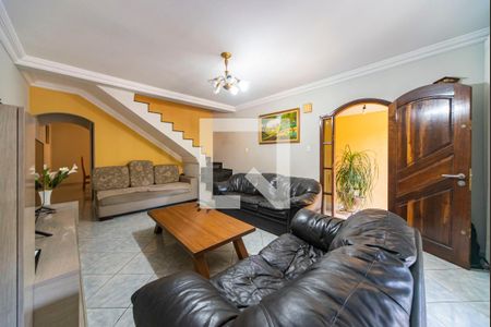 Sala de casa à venda com 3 quartos, 205m² em Parque Novo Oratório, Santo André