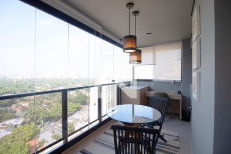 Varanda de apartamento para alugar com 1 quarto, 52m² em Cerqueira César, São Paulo