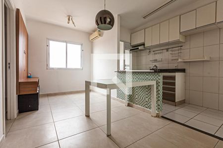 Sala/Cozinha de apartamento à venda com 1 quarto, 33m² em Barra Funda, São Paulo