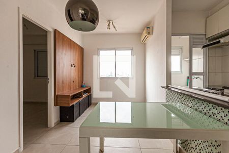 Sala/Cozinha de apartamento à venda com 1 quarto, 33m² em Barra Funda, São Paulo