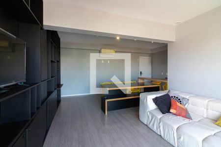 Sala de apartamento para alugar com 1 quarto, 65m² em Brooklin Paulista, São Paulo