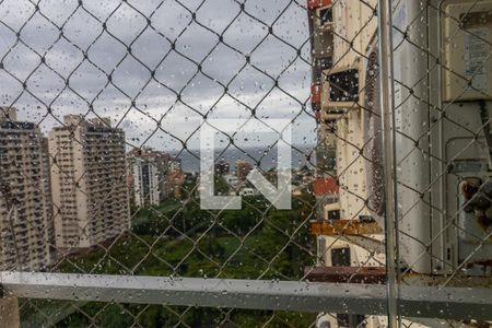 Vista Varanda da Sala de apartamento para alugar com 1 quarto, 80m² em Barra da Tijuca, Rio de Janeiro
