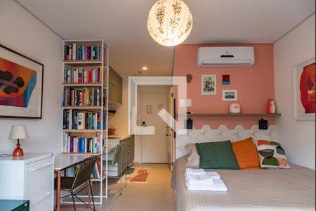 Studio para alugar com 28m², 1 quarto e sem vaga Studio para alugar com 28m², 1 quarto e sem vagaSala/quarto