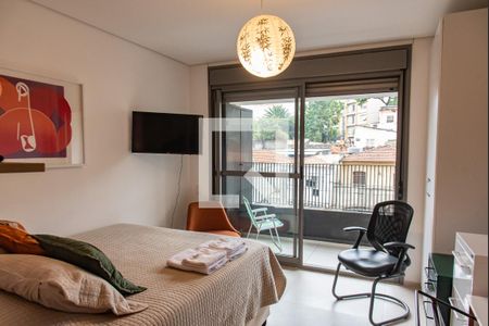 Studio para alugar com 28m², 1 quarto e sem vaga Studio para alugar com 28m², 1 quarto e sem vagaSala/quarto