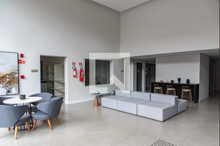 Studio para alugar com 28m², 1 quarto e sem vaga Studio para alugar com 28m², 1 quarto e sem vagaHall de entrada
