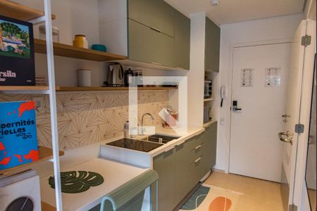 Studio para alugar com 28m², 1 quarto e sem vaga Studio para alugar com 28m², 1 quarto e sem vagaCozinha