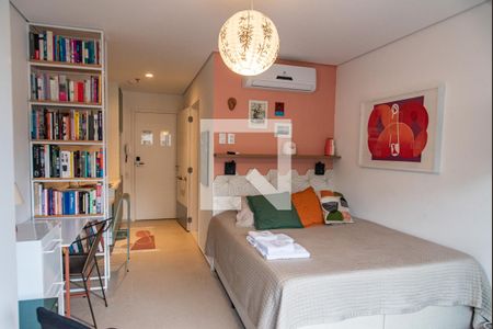 Studio para alugar com 28m², 1 quarto e sem vaga Studio para alugar com 28m², 1 quarto e sem vagaSala/quarto