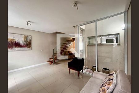 Sala de casa de condomínio à venda com 3 quartos, 115m² em Fazenda São Quirino, Campinas