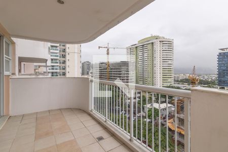 Varanda de apartamento à venda com 3 quartos, 92m² em Recreio dos Bandeirantes, Rio de Janeiro