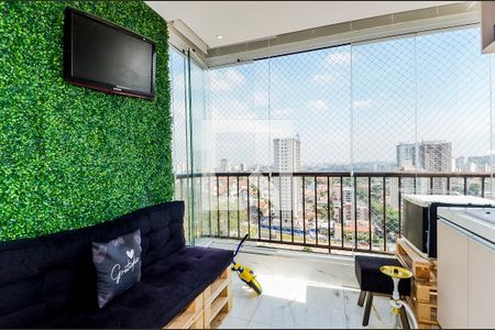 Varanda da Sala de apartamento para alugar com 2 quartos, 47m² em Vila Galvão, Guarulhos