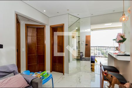 Sala de apartamento para alugar com 2 quartos, 47m² em Vila Galvão, Guarulhos