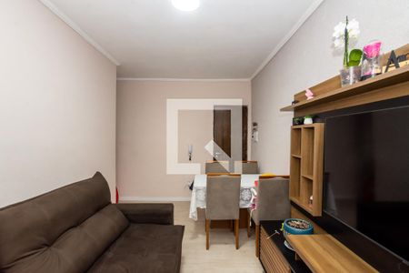 Sala de apartamento à venda com 1 quarto, 48m² em Jardim Terezópolis, Guarulhos