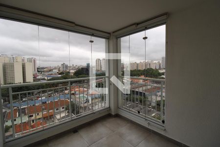 Varanda da sala  de apartamento à venda com 2 quartos, 62m² em Barra Funda, São Paulo