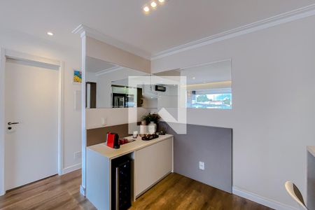 Sala de apartamento à venda com 2 quartos, 78m² em Vila Bertioga, São Paulo