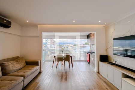 Sala de apartamento à venda com 2 quartos, 78m² em Vila Bertioga, São Paulo