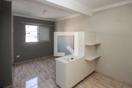 Cozinha de apartamento para alugar com 1 quarto, 25m² em Vila Alzira, São Paulo