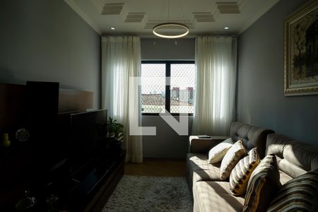 Sala de apartamento à venda com 3 quartos, 98m² em Vila Caminho do Mar, São Bernardo do Campo