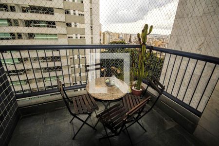 Varanda de apartamento à venda com 4 quartos, 150m² em Gutierrez, Belo Horizonte
