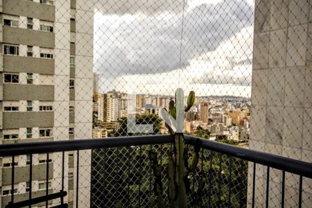 Varanda de apartamento à venda com 4 quartos, 150m² em Gutierrez, Belo Horizonte