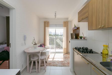 Sala/Cozinha de apartamento à venda com 1 quarto, 29m² em Vila das Belezas, São Paulo