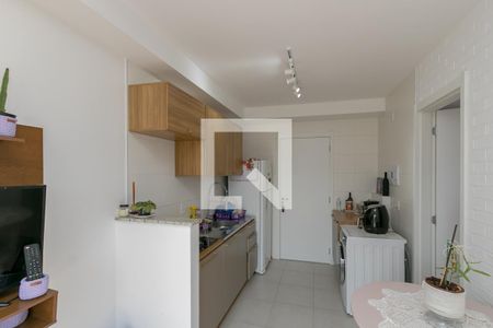 Sala/Cozinha de apartamento à venda com 1 quarto, 29m² em Vila das Belezas, São Paulo