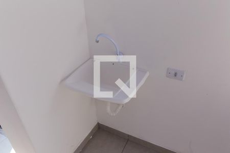 Sala e Cozinha de casa de condomínio para alugar com 1 quarto, 35m² em Utinga, Santo André