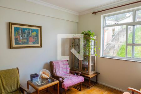 Sala de apartamento à venda com 2 quartos, 121m² em Serra, Belo Horizonte