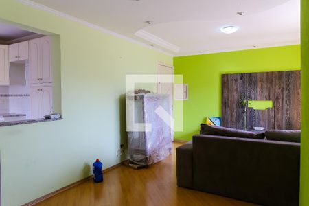 Sala de apartamento à venda com 2 quartos, 59m² em Vila Alto de Santo Andre, Santo André