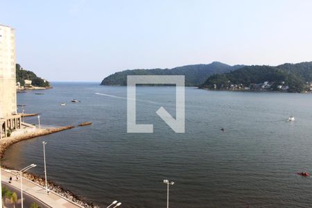 Vista da Sala de apartamento para alugar com 1 quarto, 45m² em Centro, São Vicente