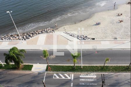 Vista da Sala de apartamento para alugar com 1 quarto, 45m² em Centro, São Vicente