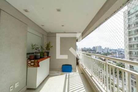 Varanda gourmet de apartamento à venda com 3 quartos, 94m² em Centro, São Bernardo do Campo