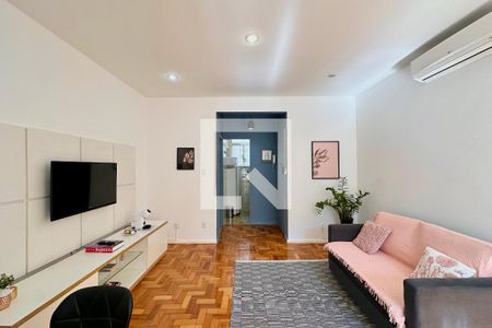 Sala de apartamento à venda com 1 quarto, 43m² em Catete, Rio de Janeiro