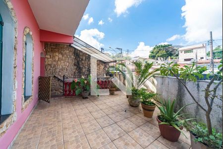 Varanda da Sala de casa à venda com 3 quartos, 315m² em Jardim Stella, Santo André