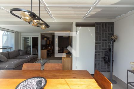 Varanda  de apartamento à venda com 1 quarto, 90m² em Vila Olímpia, São Paulo