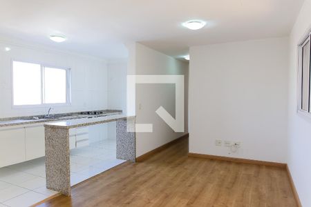 Sala de apartamento para alugar com 3 quartos, 85m² em Campestre, Santo André