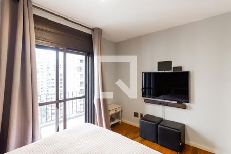 Suíte de apartamento à venda com 3 quartos, 156m² em Indianópolis, São Paulo