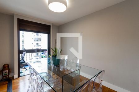 Sala de Jantar de apartamento à venda com 3 quartos, 156m² em Indianópolis, São Paulo