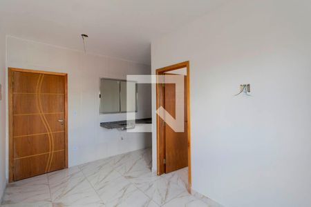 Sala e Cozinha Integrada  de apartamento à venda com 1 quarto, 32m² em Vila Ré, São Paulo