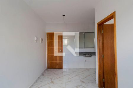 Sala e Cozinha Integrada  de apartamento à venda com 1 quarto, 32m² em Vila Ré, São Paulo