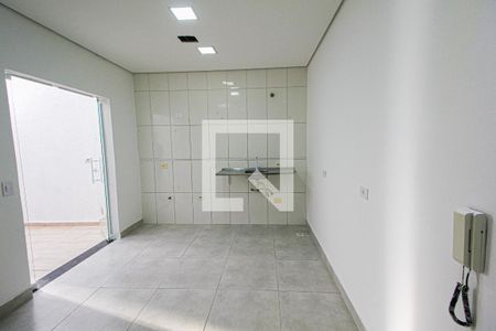 Cozinha de apartamento para alugar com 2 quartos, 50m² em Parque João Ramalho, Santo André