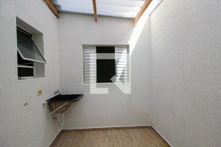 Área de Serviço de apartamento para alugar com 2 quartos, 50m² em Parque João Ramalho, Santo André