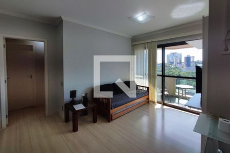 Sala de Estar de apartamento para alugar com 1 quarto, 70m² em Cambuí, Campinas