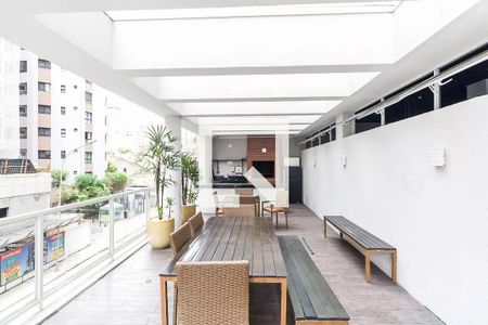 Studio à venda com 52m², 1 quarto e 2 vagas Studio à venda com 52m², 1 quarto e 2 vagasÁrea comum - Churrasqueira