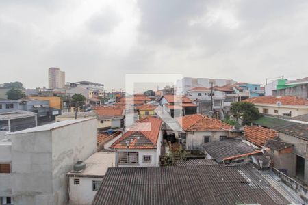 Vista Cozinha e Área de Serviço  Integrada  de apartamento à venda com 2 quartos, 40m² em Vila Dalila, São Paulo