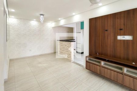 Sala de apartamento para alugar com 2 quartos, 84m² em Tupi, Praia Grande