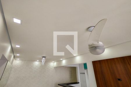 Detalhe da Sala de apartamento para alugar com 2 quartos, 84m² em Tupi, Praia Grande