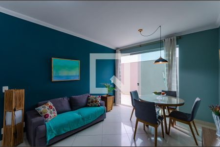 Sala de apartamento à venda com 3 quartos, 97m² em Santa Amelia, Belo Horizonte