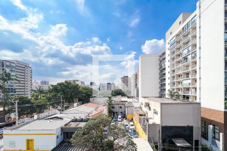 Vista  de apartamento para alugar com 1 quarto, 31m² em Indianópolis, São Paulo