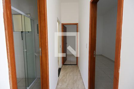Banheiro Corredor de kitnet/studio para alugar com 1 quarto, 38m² em Chácara Seis de Outubro, São Paulo