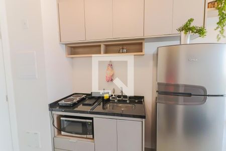 Studio  - Quarto e Cozinha de kitnet/studio para alugar com 1 quarto, 24m² em Butantã, São Paulo